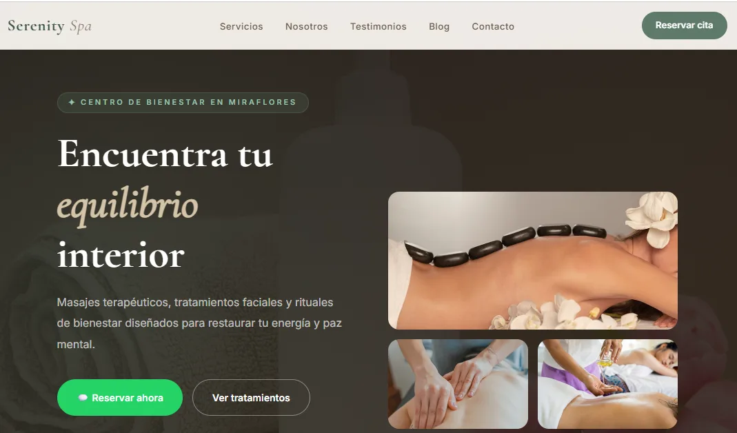 Demo Serenity Spa
